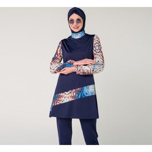 Muslim Swimwear Burkini Islamic Women Modest Hijab Beachwear Islamic Swimsuit
