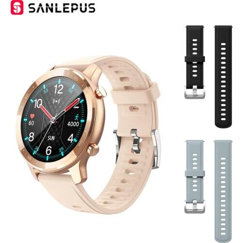 SANLEPUS 2021 New Smart Watch Men Women Smartwatch IP67 Waterproof Watches Heart Rate Monitor For Android Samsung iPhone Xiaomi
