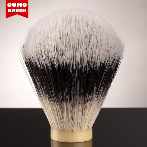 OUMO BRUSH-Imitate two band synthetic hair knot shaving brush knot