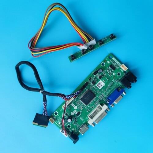 Work For LP156WH3-TLT2/TLTB/TLC2/TLTA/TLAC/TLSA monitor 15.6" panel 1366*768 Controller board kit M.NT68676 DVI LED VGA LCD