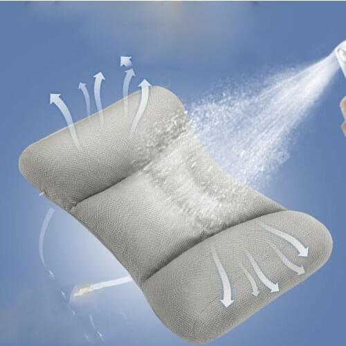 Memory pillow cool and breathable pillow repair cervical spine zone self-adjustable height washable pillow sleep pillow