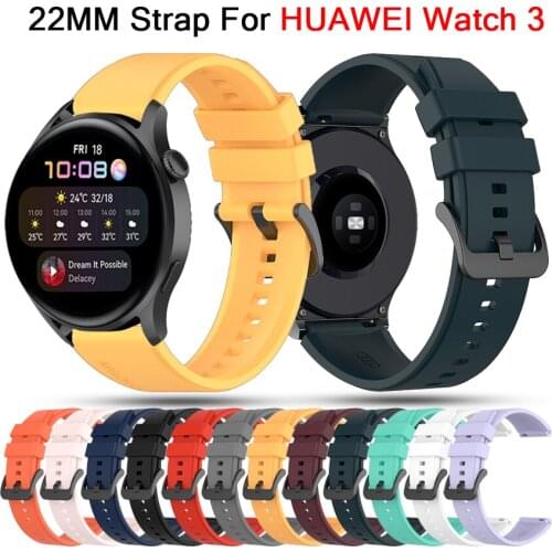 Strap For Huawei watch 3 wrist band for samsung galaxy watch 3 45mm/Gear s3 frontier 22mm watch band bracelet huawei gt 2/2e/Pro