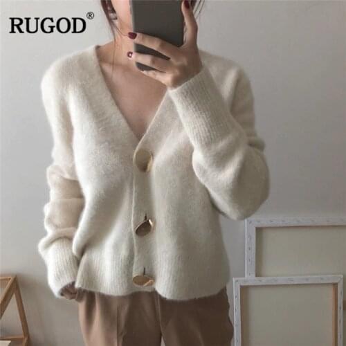 RUGOD Women's Fluffy Cardigans China