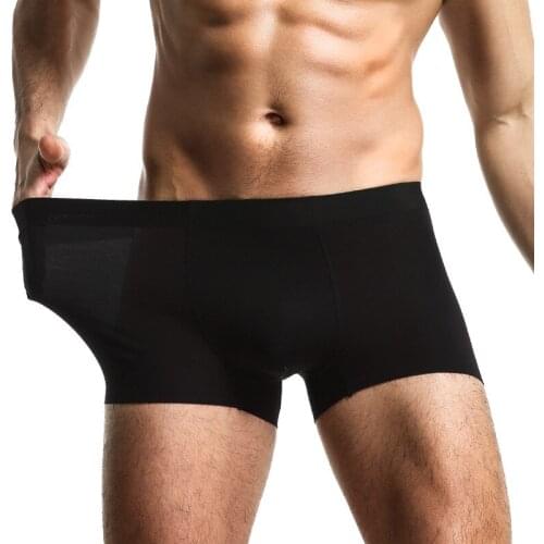Sexy Gay Underwear Mens Boxers Modal Panties Man Breathable Pouch Underpants Male Plus Size Boxershorts Ropa Interior Hombre