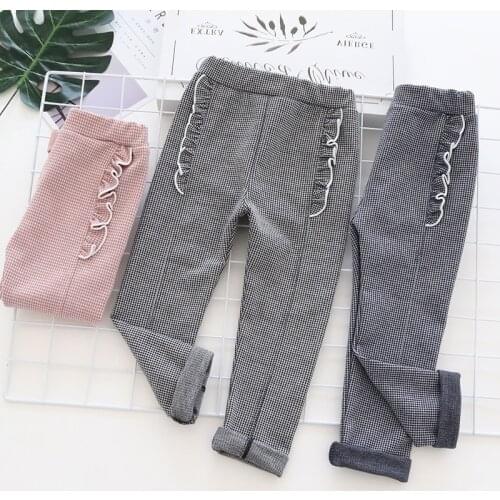 Kids Spring Autumn Clothes Trousers children pants for baby Girls Casual pants 90~130