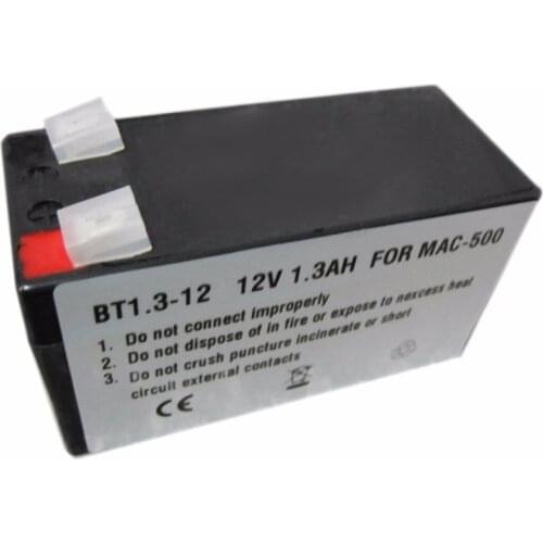 High Quality For GE BT1.3-12 NP1.3-12 Battery | Replacement For GE MAC500 Marquette Mac 500 ECG EKG Vital Signs Monitor Battery