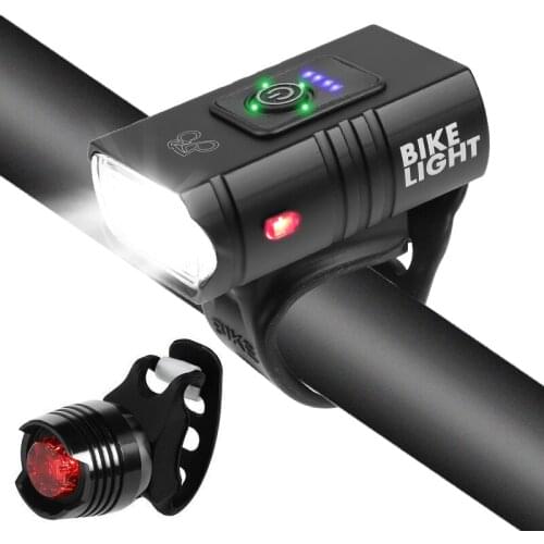 USB Rechargeable Bike Light bicicleta Front Back Rear Taillight Cycling Safety Warning Light Waterproof MTB LED Lights вело фана
