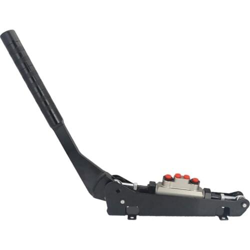 High grade metal 0.75" bore Hydraulic Handbrake ,Black Anodized Lever 4 Line Split Diagonal hand brake