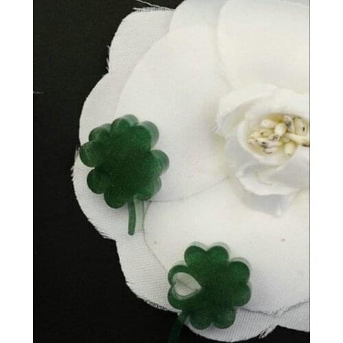 1pcs New Clover Liquid silicone mold DIY resin jewelry pendant necklace pendant lanugo mold resin molds for jewelry