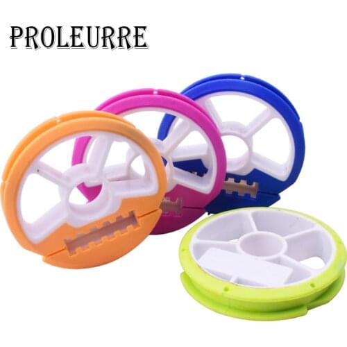 3pcs Silicagel Winding Main Coil Board Plate Fishing Line Wire Rotating Dash Facing Fishing Tool box Spool Fishing Gearlica