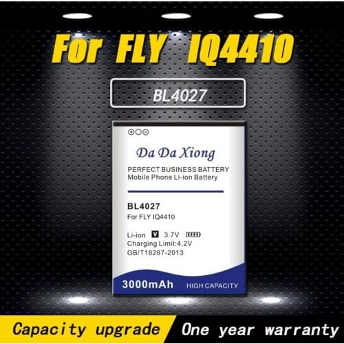 High quality 3000mAh BL4027 Battery for FLY IQ4410 Phone battery