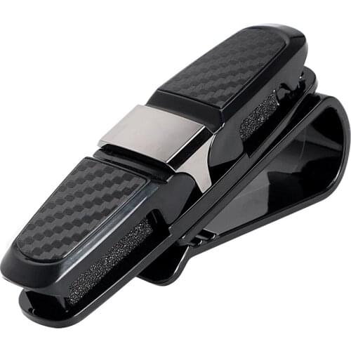 Carbon Fiber Car Glasses Cases Portable for JEEP Grand Cherokee Dodge JCUV dart Journey Chrysler 300C
