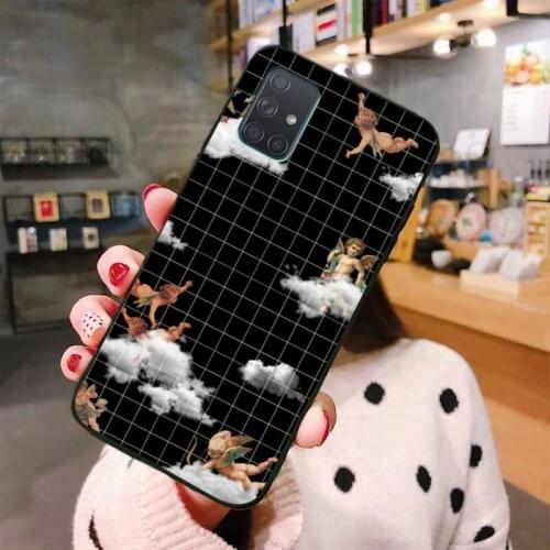 YJZFDYRM Angels aesthetic fashion art Cute Phone Case For Samsung Galaxy A01 A11 A31 A81 A10 A20 A30 A40 A50 A70 A80 A71 A91 A51