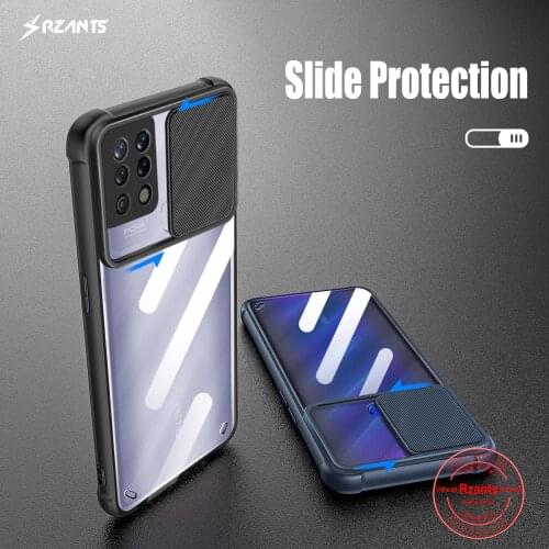 Rzants For Tecno Pova Case [Lens Protection] Slim Crystal Clear Cover Double Soft Casing