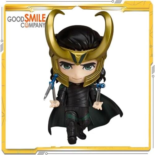 Original GSC Marvel The Avengers Loki Thor 866 Anime Action Figur Toy for Child Halloween Gift