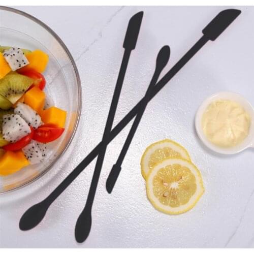 Kapmore 3Pcs Cake Spatula 3 Sizes Non-Stick Silicone Bottle Scraper Spatula DIY Baking Tools Accessories Cake Decor Tools