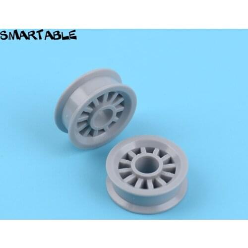 Smartable Wheel Centre Spoked Small Building Block MOC Parts Toys For Kids Education Compatible Major Brand 30155 40pcs/Set