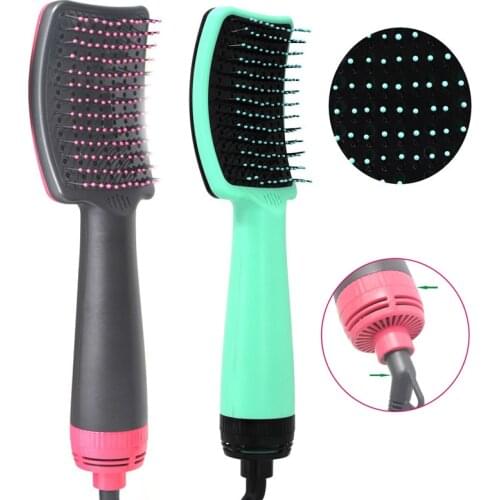 Hair Hot Air Brush Straightener Multifunctional Hot Hair Brush Blow Dryer Salon Hot Comb