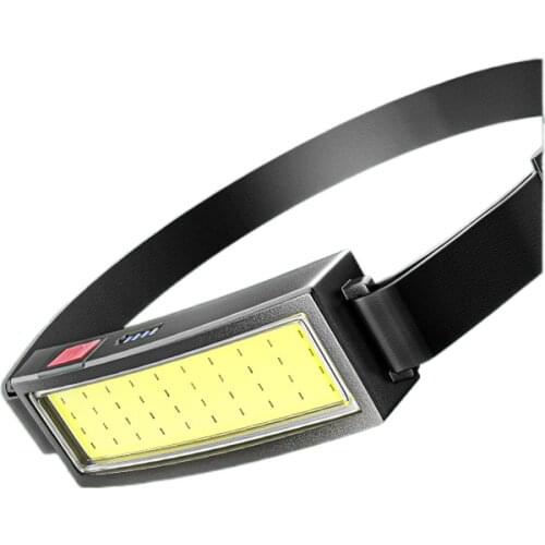 Headlight glare charging super bright COB Pan head-mounted light night fishing lamp special led long life