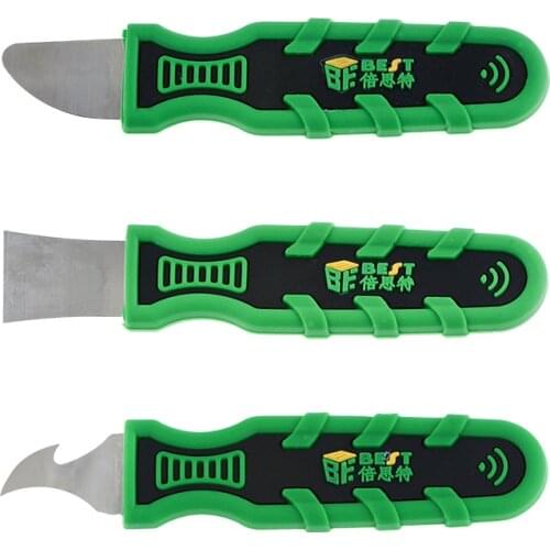 THE NEWEST BEST 3PCS/SET Phone Tablet Confortable handle Opening Tools Metal Spudger Set For iPhone iPad Samsung Smartphone PC