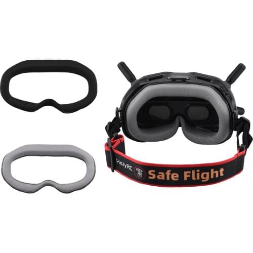 Adjustable Head Strap Band for DJI FPV Combo Eye Pad with Goggles V2 Faceplate Replacement Kit for DJI FPV Combo Accessories