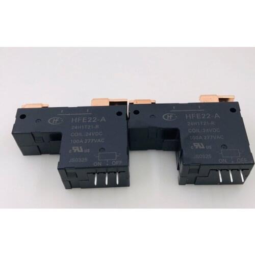 HFE22-A-24H1T21-R 24VDC 100A relays
