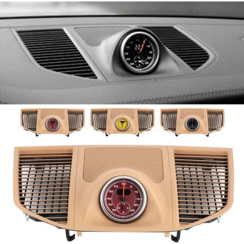 Dashboard Stopwatch Clock Instrument Panel Upper Cover Chrono Stop Watch Fit for Porsche MACAN 2014 2015 2016 Car Styling