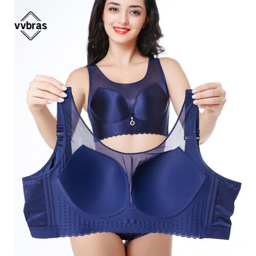 Vvbras Plus Size Bras For Women Push Up Bra Womens Underwear Wireless Sexy Woman Clothing Brassiere Breathable Thin Bralette