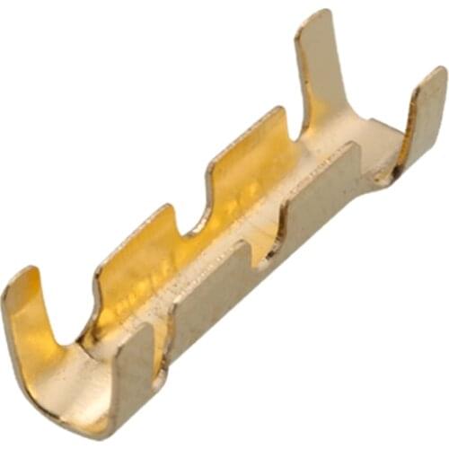 100PCS Quick Terminal Wire Clamp Wire Connector Cold Compression Terminal Butt Joint 0.3-1.5 Square 100 Pieces