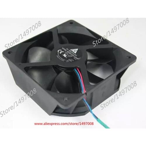 Delta Electronics NFB10512HF 7F03 DC 12V 0.39A 105x105x32mm 3-wire Server Projector Cooling Fan
