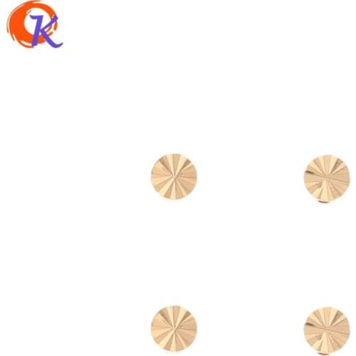 Cordial Design 100Pcs 5*5MM Jewelry Accessories/DIY Making/Genuine Gold Plating/Round Shape/Hand Made/Jewelry Findings Component