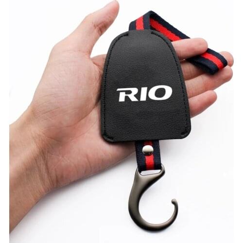Car Seat Back Hook Portable Hanger Holder Storage for Car Bag Purse Cloth Decoration For KIA RIO 2 3 4 5 Xline xline accessories