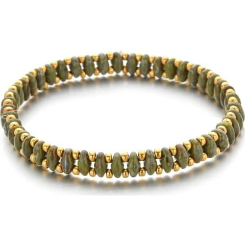 Handmade DIY Boho Miyuki Tila Beads Bracelets Pulseras Mujer Moda New Femme Fashion Summer Jewelry Wholesale Gift