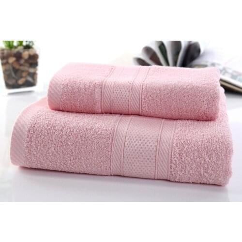 DeMissir Luxury Soft Bamboo Charcoal Fiber 2pcs Set Bath Towel Face Towel Adult serviette de plage towels toallas toalla