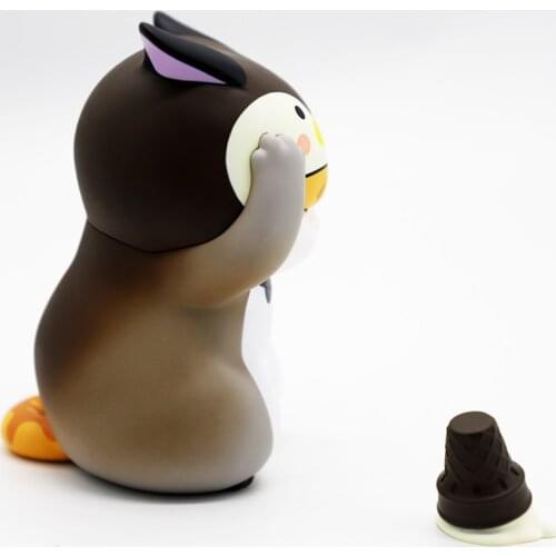 LAMTOYS Utopia distressed kitten limited edition orange cat version penguin version piggy bank trendy toy cute ornaments