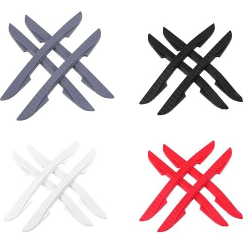 Fashion Universal Durable Blade-type Multicolor Door Guard Strip Anti-collision Guard Sticker Car Soft Rubber Solid Color