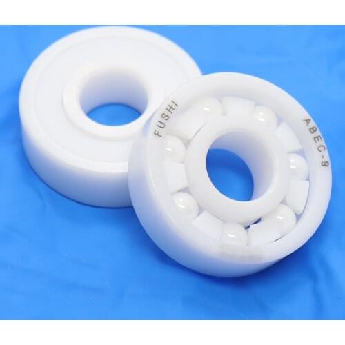 2PCS Full ZrO2 Ceramic Ball Bearing MR74 4x7x2.5 MM ABEC-9 ZRO2 Zirconia Ceramic Ocean Fishing Reels Miniature Ball Bearings