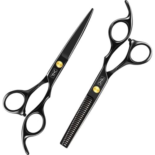 Professional Hairdressing scissors Haircut scissors Barber scissors Hair Cutting scissors 6 Inch Salon thinning Salon tool Set
