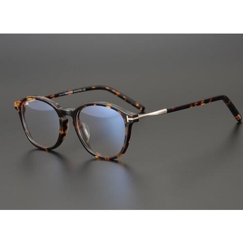 Prescription Reading Glasses Frame Retro Women Acetate Full Rim Rim Optical Eyewear Anti-Glare Goggle Readers Eyeglasses Men