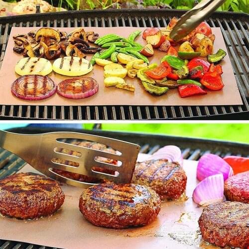 Heat Press Pad Reusable Baking Mat Non Stick Craft Sheet Heat Resistant Easy To Clean BBQ Grill & Baking Mats Macarons