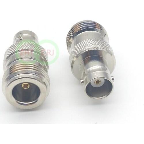 20pcs N Female to BNC Jack Female Straight Nickelplated Connector adapter
