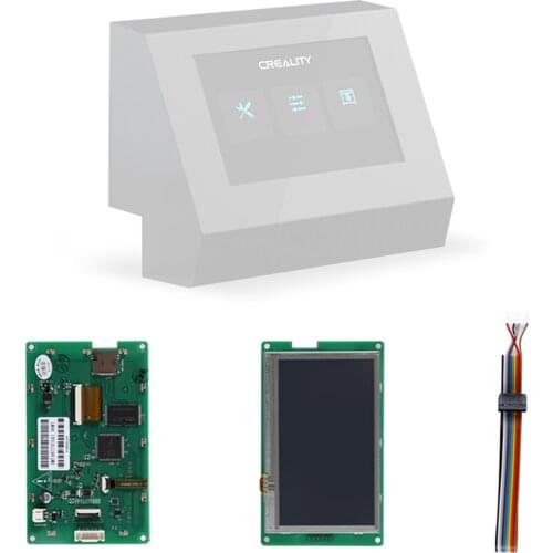 Creality 4.3Inches Full Color Touch Screen 3D Controller Board for Ender-6/CR-5 Pro/CR-X Pro 3D Printer Accessories