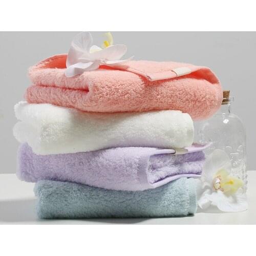 34x74cm hand towel Pure cotton towel lint cotton no towel couple wash face towel white towels