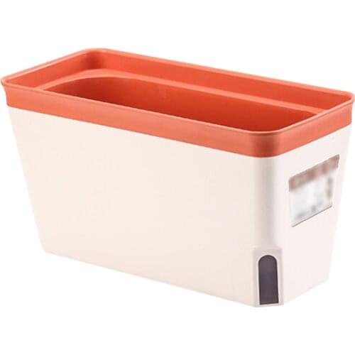 Self-watering Flower Pot Automatic Water-absorbing Plant Pots Bonsai Container Garden Home Decoration