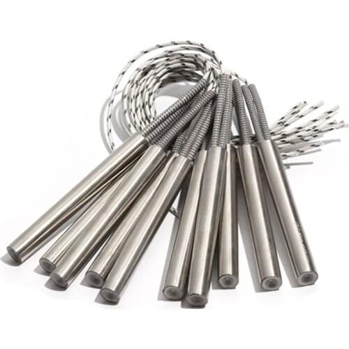 5PCS 12.5mm 165~185mm 316SUS Heating Pipe Cartridge Heater 110V/220V/380V 840W/850W/890W/900W/950W Tubular Rod Element