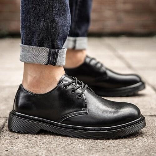 Men shoes Spring Autumn Oxford genuine Leather Casual Men Shoe Lace Up Flats Design Shoes for Male Driving Shoe Men big size 48