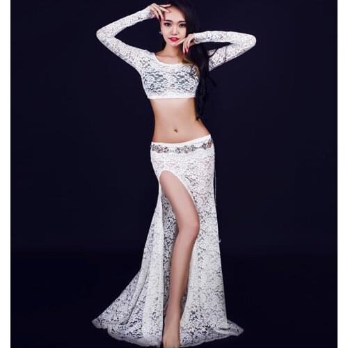 Bellydance oriental Belly baladi sandi Indian eastern Egyptian swing dance dancing costumes bra belt skirt dress robe set outfit