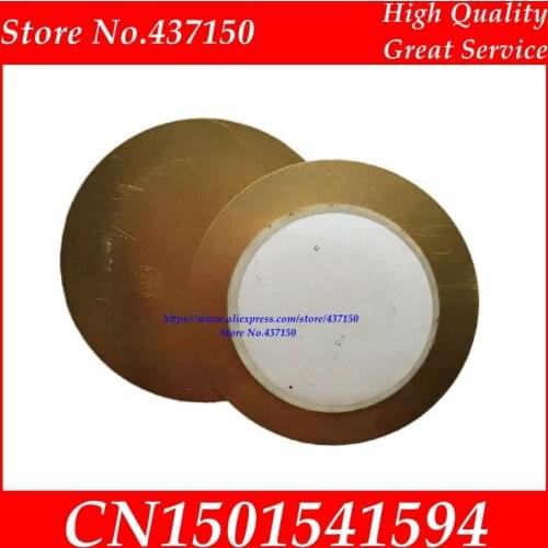 10PCS/LOT ,Silver Paste 41mm Piezo Ceramic Element Copper Substrate Piezoelectric Ceramic Piezoelectric Piezo Ceramic