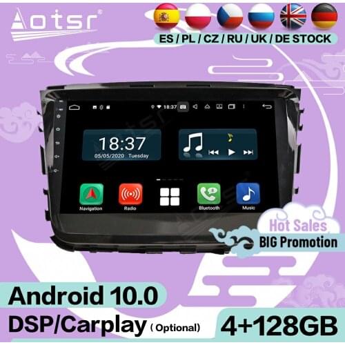 128G Carplay Screen Multimedia Stereo Android 10 Player For SsangYong Rexton 2019 GPS Navi Audio Video Radio Receiver Head Unit
