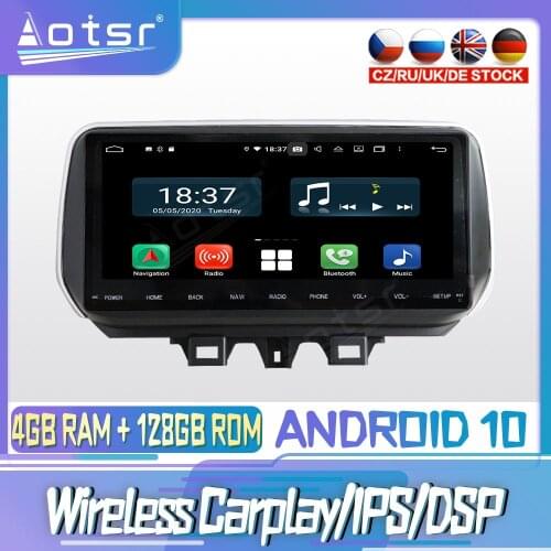 Android 10 PX6 128G For Hyundai Tucson 2018 2019 2020 DVD GPS Navigation Auto Radio Stereo Video Multimedia Player HeadUnit 2din